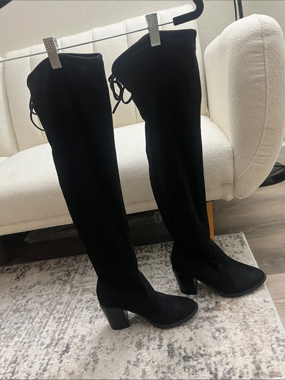 Black Women's boots - knee high